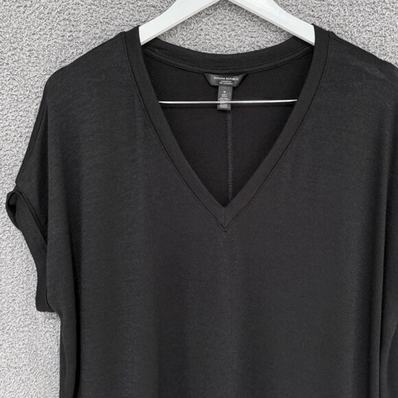 Banana Republic Luxespun Tunic Black - Picture 1 of 10